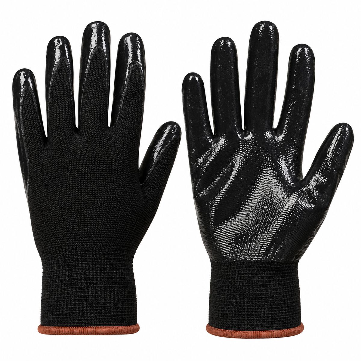 12 pares de guantes de Nitrilo Talla 9