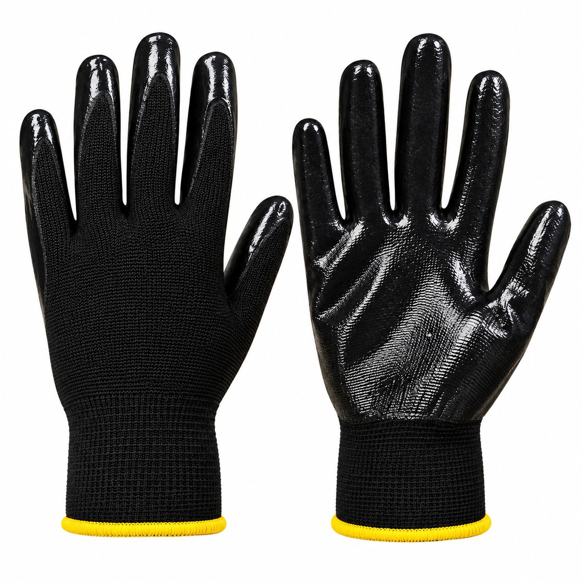 12 pares de guantes de Nitrilo Talla 8 
