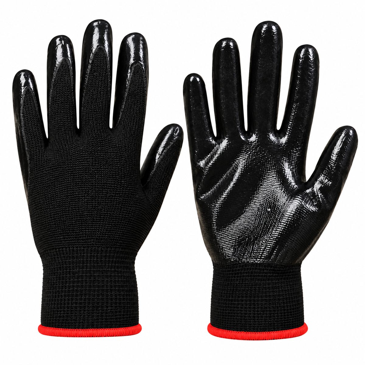 12 pares de guantes de Nitrilo Talla 7
