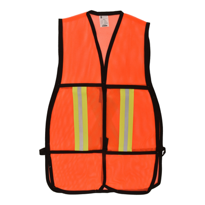 Chaleco de Malla Naranja con Grip ajustable 